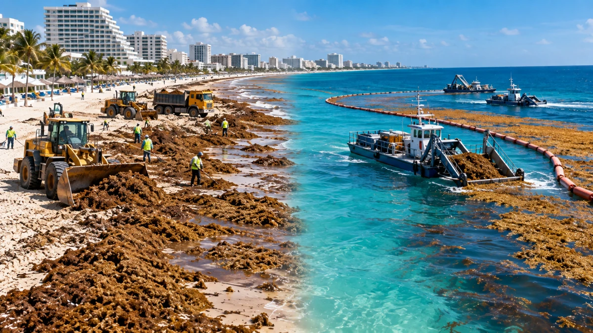 Sargazo en el Caribe Mexicano: de crisis ambiental a industria de economía circular - Imagen 2