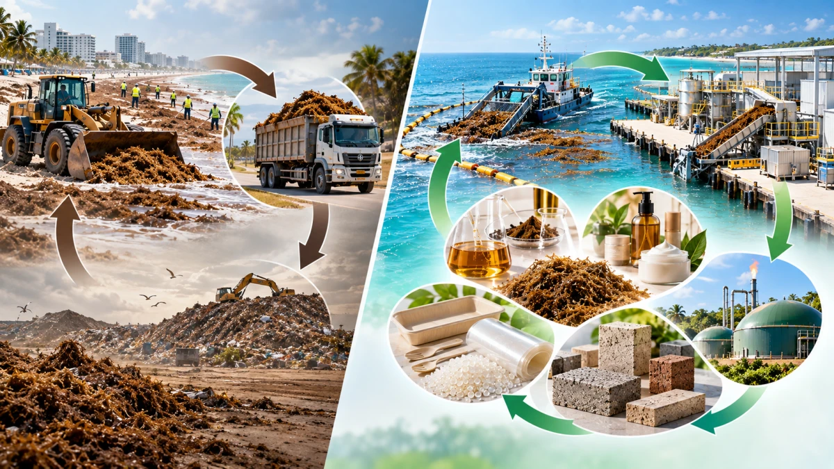 Sargazo en el Caribe Mexicano: de crisis ambiental a industria de economía circular - Imagen 6