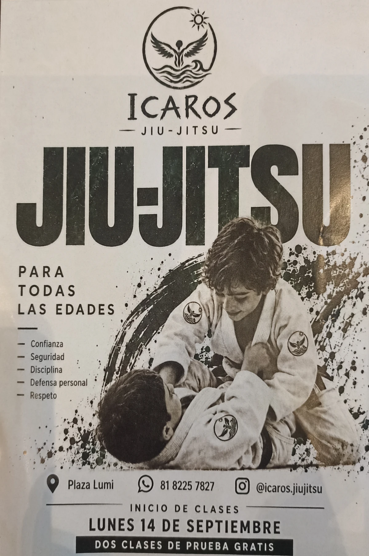 Jiu-jitsu para todas las edades.